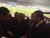 وزير الرياضة يصل استاد القاهرة لمؤازرة الفراعنة أمام تونس