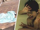 "قاتلا البراءة".. أب يعذب طفله بمساعدة زوجته حتى الموت.. التحقيقات تكشف سلخانة داخل منزل المتهمين.. زوجة الأب أجبرت الضحية على تقيؤ طعام تناوله دون إذنها حتى فارق الحياة.. والنيابة تقرر حبسهما