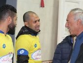 بالصور.. إبراهيم عثمان فى تدريبات الإسماعيلى فى أول يوم تدريب لستراكا