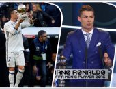 رونالدو عريس كرة القدم فى 2016 بعد تتويجه بلقب الأفضل فى العالم