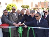 بالصور .. رئيس جامعة الإسكندرية يفتتح أحدث مركز لعلاج السكته الدماغية 
