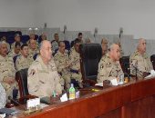 وزير الدفاع فى لقاء مقاتلى الأفرع الرئيسية: نسعى لامتلاك أحدث نظم التسليح