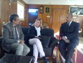 بالصور.. وفد من "فاو" يتقصى البعد الوبائى بمزارع الدواجن بكفر الشيخ