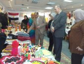 افتتاح معرض منتجات المرأة الاسوانية والسودانية بقصر ثقافة اسوان
