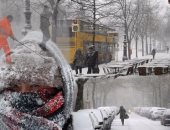 عاصفة ثلجية تضرب برلين وتوقف حركة المرور