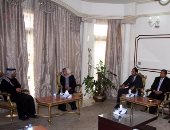 بالصور.. سفارة الإمارات تستقبل المعزين  فى شهداء الواجب بأفغانستان