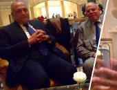 سامح شكرى من برلين: المستشارة أنجيلا ميركل تزور مصر قريبا لتلبية دعوة السيسى.. والحكومة الألمانية تدعم الاقتصاد المصرى.. زيادة أعداد السائحين الألمان وجذب استثمارات لتنمية محور قناة السويس فى الفترة المقبلة