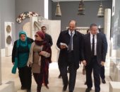 بالصور.. وزير الآثار يتفقد متحفى الفن الإسلامى والقومى للحضارة 