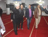 مصطفى يونس يتفقد منشآت الزمالك برفقة مرتضى منصور