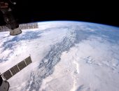 رائد فرنسى يلتقط صورة لجبال الروكى من الفضاء