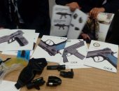 حبس 3 عاطلين بتهمة حيازة أسلحة نارية فى حدائق القبة 4 أيام