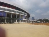 بالصور.. ملعب "أوييم" يثير قلق المغرب قبل مواجهة الكونغو