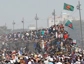 بالصور.. آلاف المسلمين يغادرون تجمع بيشاوا الدينى فى بنجلاديش