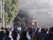 اشتباكات بين الأمن ومحتجين فى مدينة بن قردان تزامنا مع ذكرى ثورة تونس