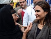 وزيرة التعاون الدولى تستجيب لطلب شخصين تعرضا لبتر أطرافهما وتقرر علاجهما