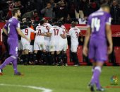 شاهد.. أشبيلية يوقف رقم ريال مدريد القياسى بفوز قاتل يقلب موازين الليجا