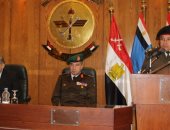 وزير التعليم العالى يستعرض إستراتيجية تطوير التعليم بأكاديمية ناصر العسكرية 