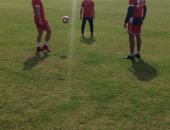 بالصور.. المنتخب العسكرى يؤدى مرانه الصباحى على استاد الحرس الوطنى  