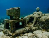 بالصور..تعرف على أول متحف تحت الماء بالمكسيك وفوائده للطبيعة البحرية
