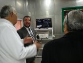 افتتاح وحدة مناظير الجهاز الهضمى والكبد بمستشفى الحميات بدمياط