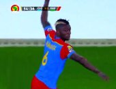 كابانانجا يسجل الهدف الأول للكونغو الديمقراطية فى مرمى المغرب