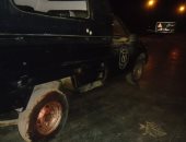 ننشر اللقطات الأولى لأثار الهجوم الإرهابى على كمين النقب بالوادى الجديد