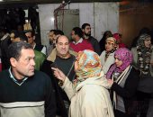 بالصور.. موظفو دار الكتب يتظاهرون لليوم الثانى بسبب تأخر  مستحقاتهم المالية