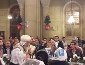بالفيديو والصور.. البابا تواضروس يترأس صلاة عيد الغطاس بالإسكندرية