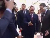 الرئيس السيسي يصل المتحف الإسلامى بباب الخلق لافتتاحه بعد ترميمه