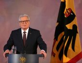 بالصور.. الرئيس الألمانى المنتهية ولايته يلقى خطاب الأخير فى برلين
