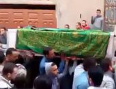 قارئ يشارك بفيديو تشييع جثامين 9 أَشخاص ضحايا انقلاب ميكروباص بالسنبلاوين
