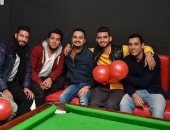 بالصور.. لاعبو الإسماعيلى يشاركون فى افتتاح مشروع باهر المحمدى