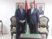 مستشار الرئيس الفلسطينى فى زيارة ودية للقنصلية الفرنسية بالإسكندرية