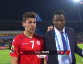المساكنى أفضل لاعب فى مواجهة تونس والجزائر