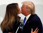 بالصور .. ترامب يقيم مأدبة غداء فى واشنطن برفقة زوجته 