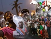 احتفالات فى شوارع العاصمة "بانجول" بعد أداء رئيس جامبيا الجديد اليمين الدستورية