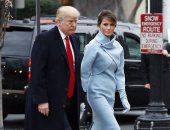 بالصور ..ميلانيا ترامب تستوحى فستان زوجة كنيدى فى حفل تنصيب رئيس أمريكا