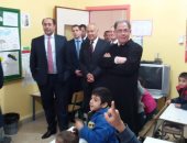 بالصور.. أحمد أبو الغيط يزور المدارس الحكومية اللبنانية المستقبلة للاجئين