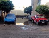 بالصور.. مياه الصرف الصحى تغرق شوارع مساكن السلام فى دسوق بكفر الشيخ