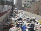 أولياء أمور يشكون تراكم القمامة بجوار مدرسة على مبارك بالغربية