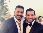 خالد سليم ينشر صورته مع عمرو يوسف من حفل زفافه أمس: ربنا يسعدكم