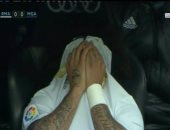 بالفيديو.. إصابة مارسيلو فى مواجهة ريال مدريد ومالاجا بالليجا