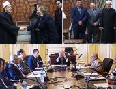 نواب مصر فى حضرة الإمام الأكبر.. تفاصيل أول لقاء لشيخ الأزهر بـ"دينية البرلمان".. أسامة العبد: اتفقنا على التعاون.. والدكتور "الطيب" يعبر عن رأيه فى قانون تنظيم الفتوى ويشيد بانضمام نائبة مسيحية للجنة