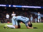 أجويرو يسجل رقمًا سلبيًا أمام كبار الدورى الإنجليزى