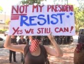 بالفيديو.. احتجاجات فى الأرجنتين ضد دونالد ترامب