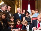 بالصور.. عائلة "ترامب" توثق لحظات حفل التنصيب على "انستجرام"