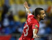 السليتى يسجل الهدف الأول لتونس فى مرمى زيمبابوى بأمم أفريقيا