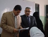 بالصور .. وكيل تعليم كفر الشيخ يتفقد لجان الشهادة الإعدادية 