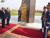 السيسى: الحفاظ على الأمن فى بلد بحجم مصر يتطلب تضحيات جسام