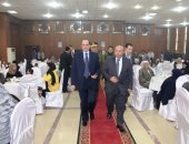 بالفيديو والصور.. محافظ المنوفية يشهد احتفالية عيد الشرطة مع أسر الشهداء